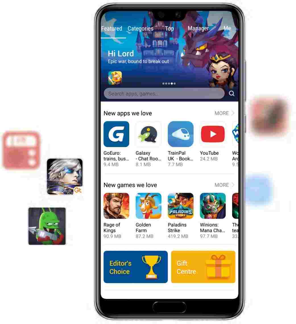 Compra en App Gallery con tu factura claro