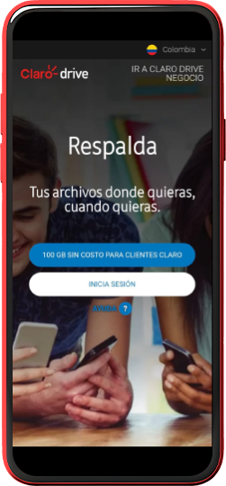 Descargar Claro drive en tu dispositivo - paso 5 Descargar Claro drive en tu dispositivo - paso 5