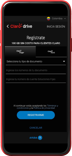 Descargar Claro drive en tu dispositivo - paso 7 Descargar Claro drive en tu dispositivo - paso 7