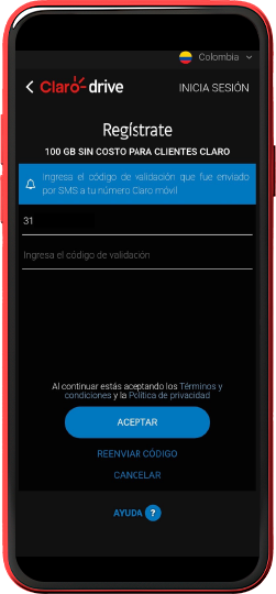 Descargar Claro drive en tu dispositivo - paso 8 Descargar Claro drive en tu dispositivo - paso 8