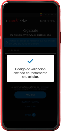 Descargar Claro drive en tu dispositivo - paso 9 Descargar Claro drive en tu dispositivo - paso 9