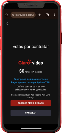 Paso 7 - Elige: “Agregar medio de pago” Paso 7 - Elige: “Agregar medio de pago”