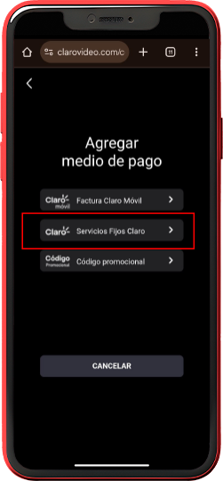Paso 8.1 -Si vas a asociar tu cuenta hogar, elige la opción correspondiente Paso 8.1 -Si vas a asociar tu cuenta hogar, elige la opción correspondiente